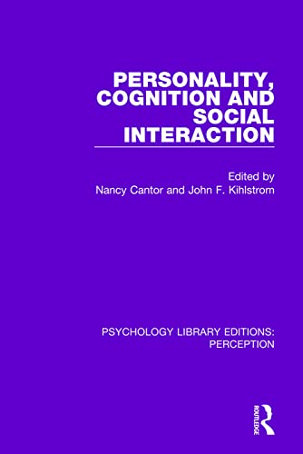 9781138694033: Personality, Cognition and Social Interaction