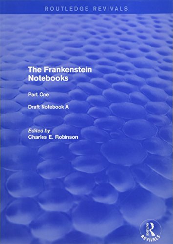 Stock image for The Frankenstein Notebooks. Part One for sale by Blackwell's