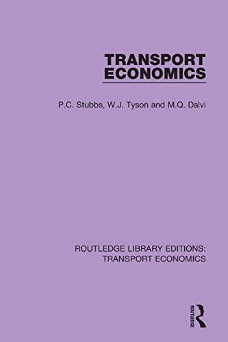 Stock image for Transport Economics (Routledge Library Editions: Transport Economics) for sale by Chiron Media