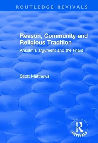 Stock image for Reason, Community and Religious Tradition for sale by Blackwell's