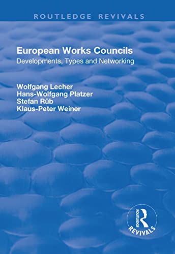 Stock image for European Works Councils for sale by Blackwell's