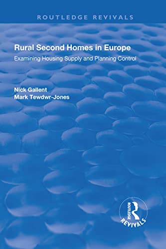 Beispielbild fr Rural Second Homes in Europe zum Verkauf von Blackwell's