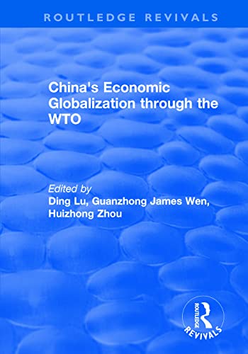 Stock image for China's Economic Globalization Through the WTO for sale by Blackwell's