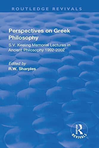 Stock image for Perspectives on Greek Philosophy for sale by Blackwell's