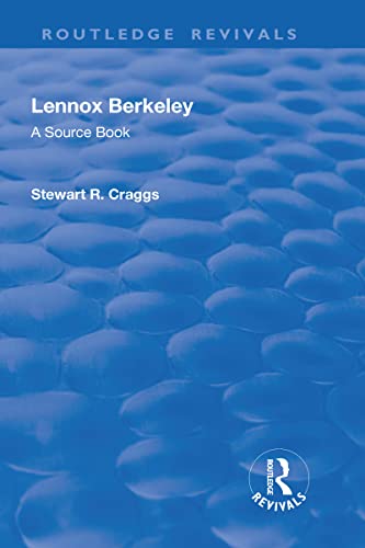 Beispielbild fr Lennox Berkeley: A Source Book zum Verkauf von Blackwell's