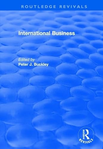 9781138708563: International Business (Routledge Revivals)