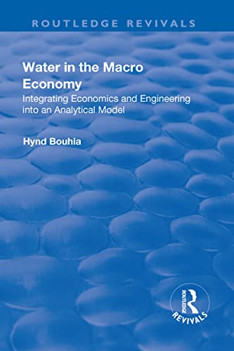 Beispielbild fr Water in the Macro Economy zum Verkauf von Blackwell's