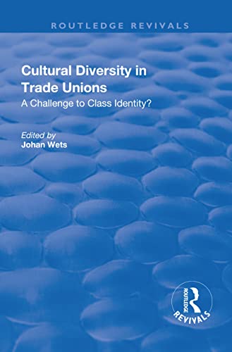 Stock image for Cultural Diversity in Trade Unions for sale by Blackwell's