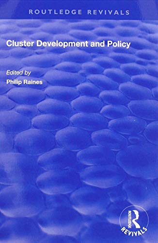 Imagen de archivo de Cluster Development and Policy a la venta por Blackwell's