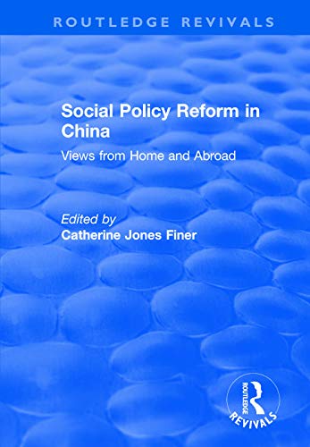 Beispielbild fr Social Policy Reform in China zum Verkauf von Blackwell's