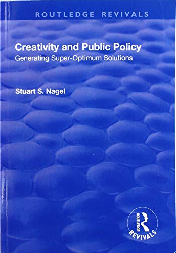 Beispielbild fr Creativity and Public Policy zum Verkauf von Blackwell's