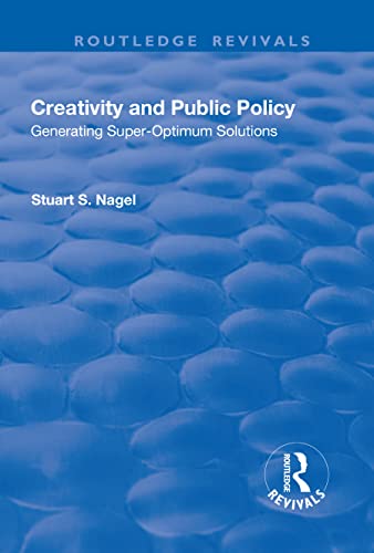 Stock image for Creativity and Public Policy for sale by Blackwell's