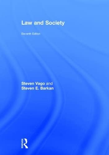 9781138720596: Law and Society