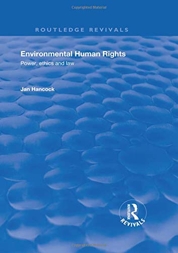 Beispielbild fr Environmental Human Rights zum Verkauf von Blackwell's