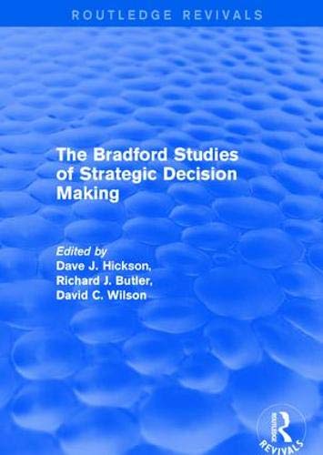 Stock image for Revival: The Bradford Studies of Strategic Decision Making (2001) for sale by Mispah books