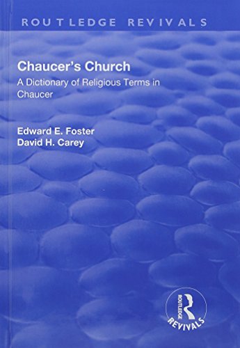 Stock image for Chaucer's Church for sale by Blackwell's