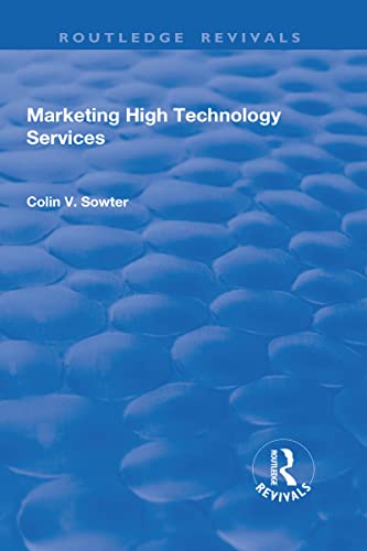 Stock image for Marketing High Technology Services for sale by Blackwell's
