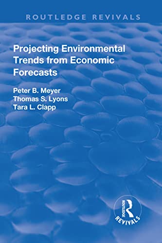 Beispielbild fr Projecting Environmental Trends from Economic Forecasts zum Verkauf von Reuseabook