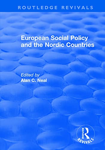 Beispielbild fr European Social Policy and the Nordic Countries zum Verkauf von Blackwell's