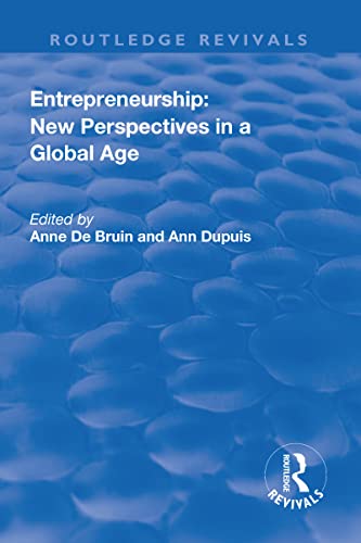 Imagen de archivo de Entrepreneurship: New Perspectives in a Global Age a la venta por Chiron Media