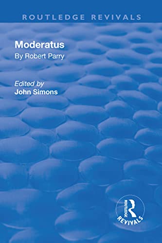 9781138727427: Moderatus (Routledge Revivals)