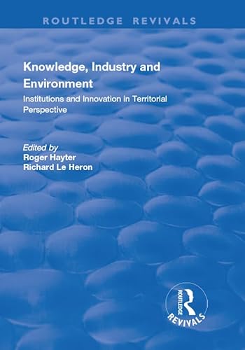 Beispielbild fr Knowledge, Industry and Environment zum Verkauf von Blackwell's