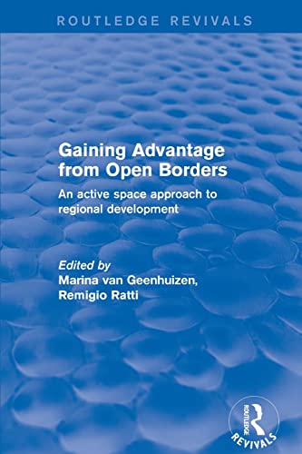 Imagen de archivo de Revival: Gaining Advantage from Open Borders (2001): An Active Space Approach to Regional Development a la venta por Blackwell's