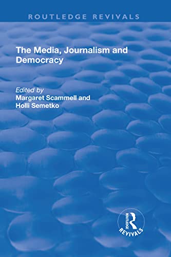 Stock image for The Media, Journalism and Democracy for sale by Chiron Media