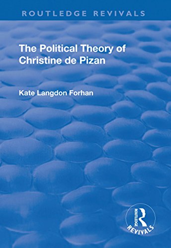 Beispielbild fr The Political Theory of Christine De Pizan (Routledge Revivals) zum Verkauf von HPB-Red