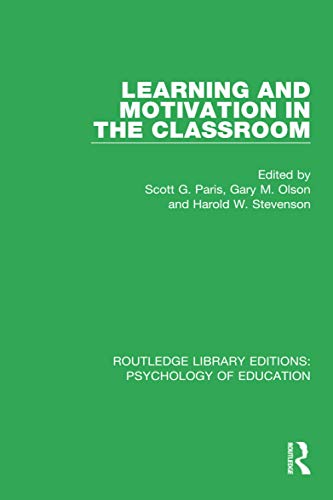 Beispielbild fr Learning and Motivation in the Classroom zum Verkauf von Blackwell's