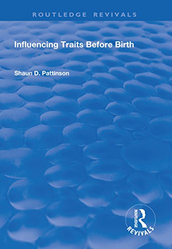 9781138733695: Influencing Traits Before Birth (Routledge Revivals)
