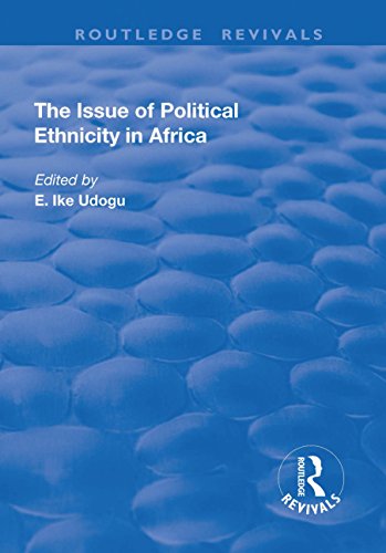 Imagen de archivo de The Issue of Political Ethnicity in Africa a la venta por Blackwell's