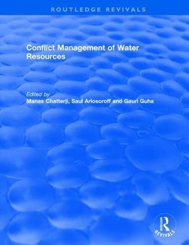 Beispielbild fr Conflict Management of Water Resources zum Verkauf von Blackwell's