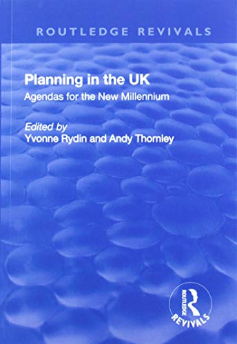 9781138736870: Planning in the UK: Agendas for the New Millennium
