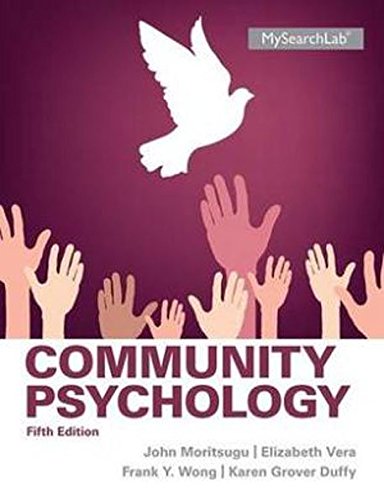 Stock image for Community Psychology for sale by SecondSale