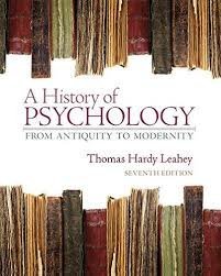 9781138745018: A History of Psychology: From Antiquity To Modernity