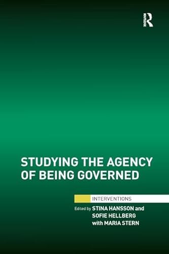 Imagen de archivo de Studying the Agency of Being Governed a la venta por Blackwell's