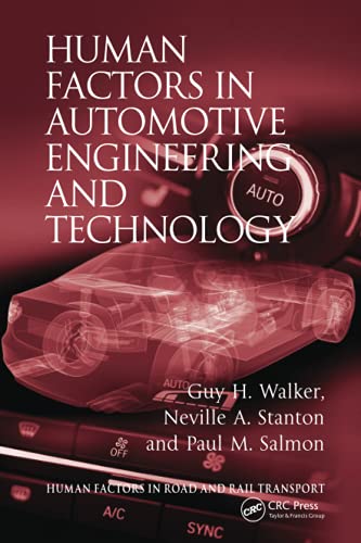 Beispielbild fr Human Factors in Automotive Engineering and Technology zum Verkauf von Blackwell's