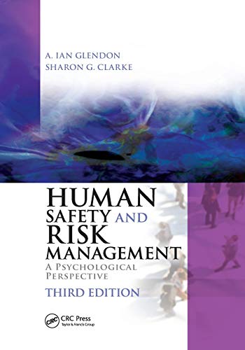 9781138747340: Human Safety and Risk Management: A Psychological Perspective, Third Edition