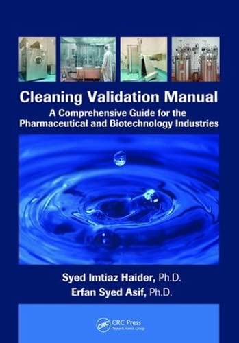Stock image for Cleaning Validation Manual for sale by Blackwell's
