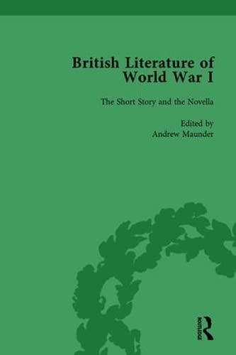 Beispielbild fr British Literature of World War I, Volume 1 zum Verkauf von Blackwell's