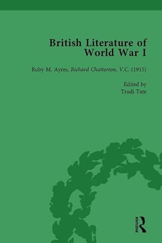 Imagen de archivo de British Literature of World War I, Volume 2 a la venta por Blackwell's