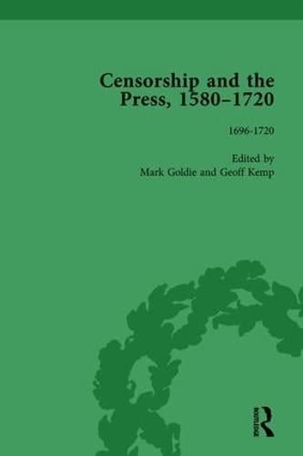 9781138751514: Censorship and the Press, 1580-1720, Volume 4