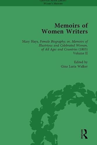 9781138755178: Memoirs of Women Writers, Part II, Volume 6