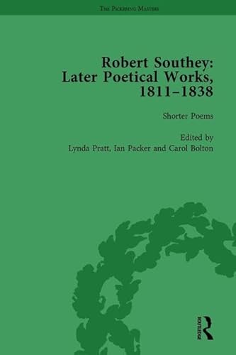 Beispielbild fr Robert Southey: Later Poetical Works, 1811-1838: Vol 1 zum Verkauf von Revaluation Books