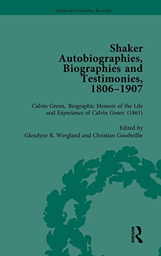 Beispielbild fr Shaker Autobiographies, Biographies and Testimonies, 1806-1907 Vol 2 zum Verkauf von THE SAINT BOOKSTORE