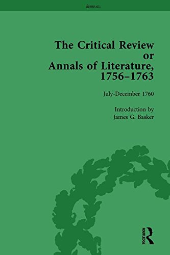 Beispielbild fr The Critical Review or Annals of Literature, 1756-1763 Vol 10 zum Verkauf von Blackwell's