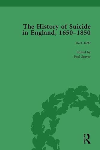 Beispielbild fr The History of Suicide in England, 1650-1850, Part I Vol 2 zum Verkauf von Blackwell's