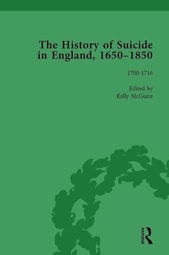 Beispielbild fr The History of Suicide in England, 1650-1850, Part I Vol 3 zum Verkauf von Blackwell's