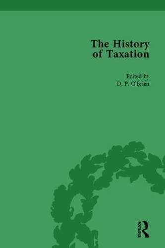 Imagen de archivo de The History of Taxation Vol 1 a la venta por Blackwell's